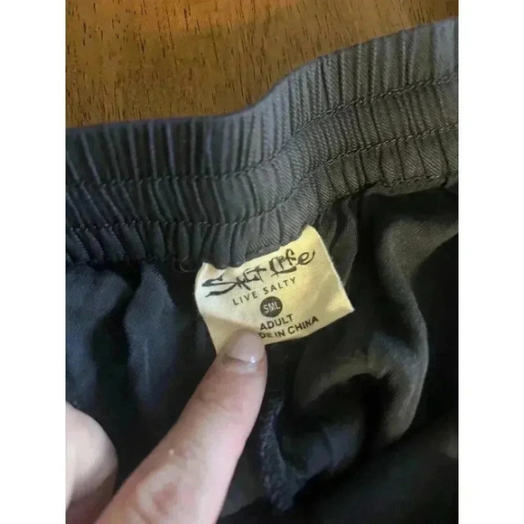 Sunset Waves Ladies Pant, jogger, lightweight, ankle, elastic waist F24 - Picture 5 of 6